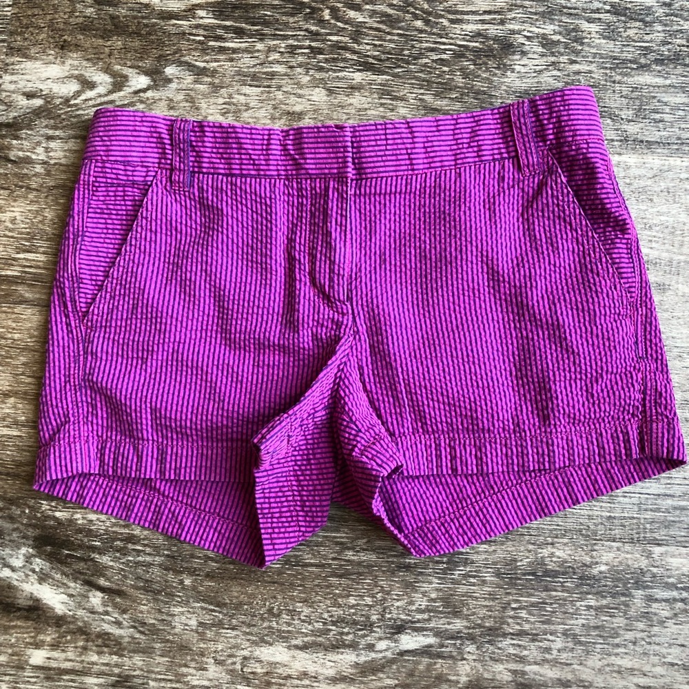 J. Crew Seersucker Shorts